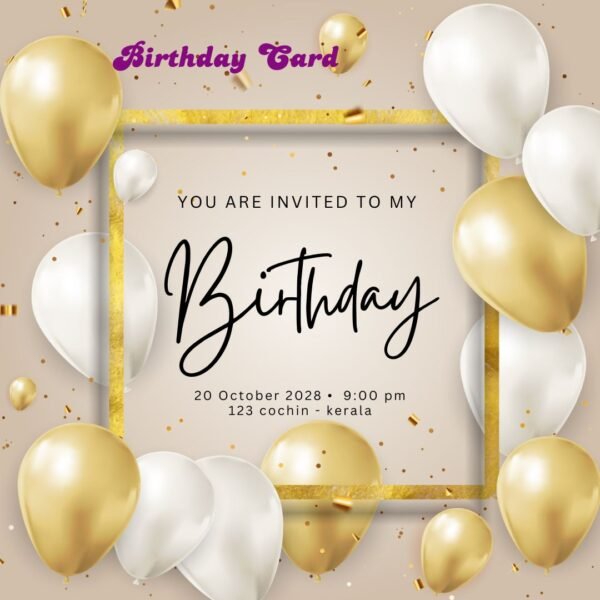 Birthday Invitation - Image 2