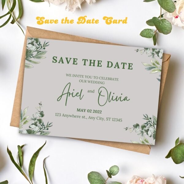 Save the date card - Image 2