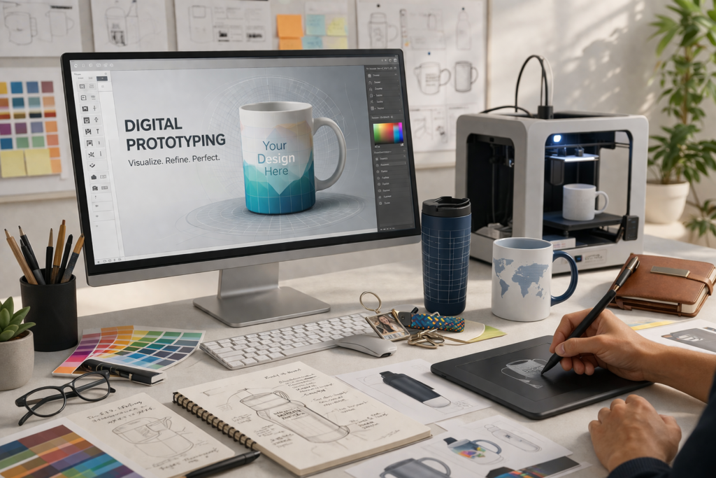 Prototyping digitally 